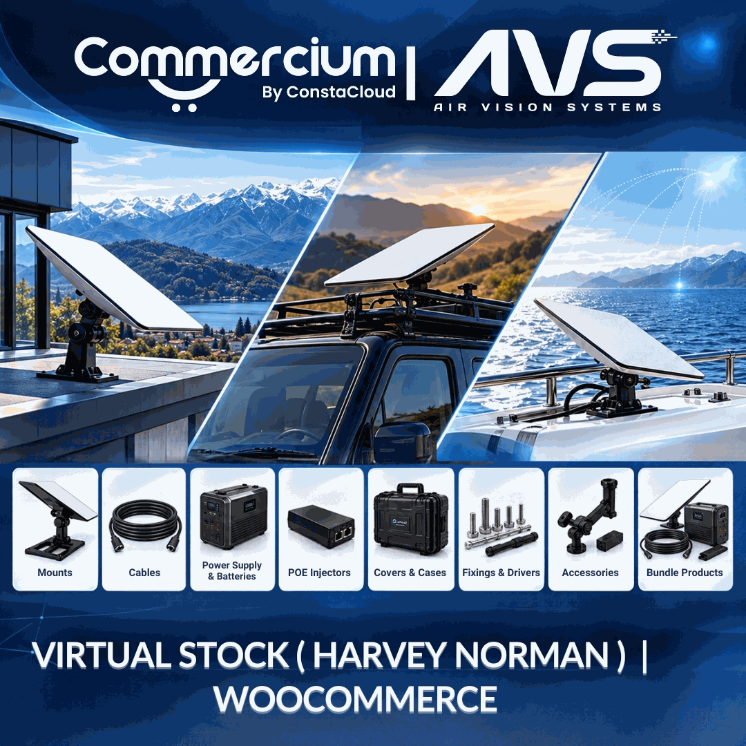 How Airvision Systems Streamlined Virtualstock( Harvey Norman)  Operations with WooCommerce and Commercium