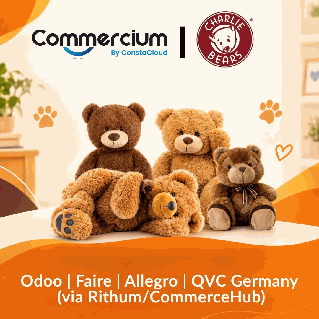 How Charlie Bears Simplified Multichannel Retail by Connecting Odoo with Faire, Allegro, and QVC Germany