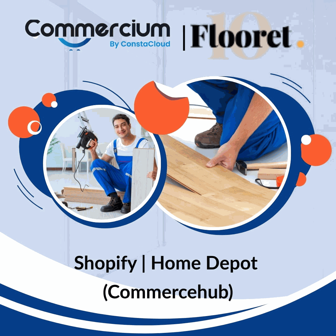 How Flooret Simplified Shopify and Home Depot Order Management with Commercium by Constacloud