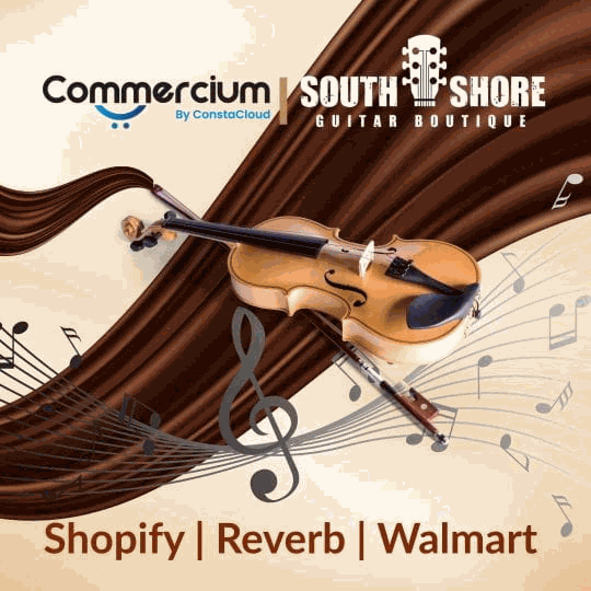 How South Shore Guitar Boutique Unleashed Multichannel Growth by Connecting Shopify with Walmart and Reverb