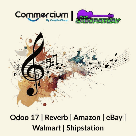 How The Laboratory Simplified Multichannel Selling by Connecting Odoo with Reverb, Amazon, eBay, Walmart, and ShipStation