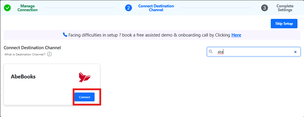 Connect Abebooks