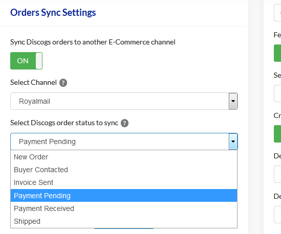 Sync Discogs Orders Based on Order's Current Status